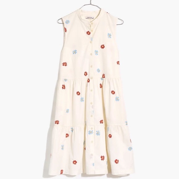 Madewell Dresses & Skirts - NEW Madewell- flowy white floral dress